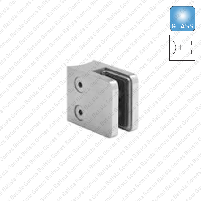 Suporte para paineis vidro / 8-12mm - para tubo �42.4mm